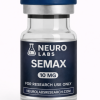 Semax 10mg peptide vial lyophilized powder high purity neuropeptide research compound